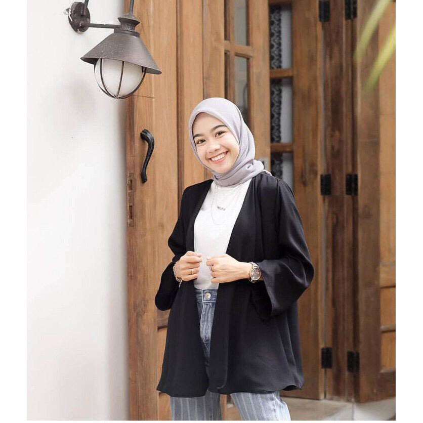 Alny Hijab - Meira Cardi Cardigan Cardy Outer Wolfis Premium