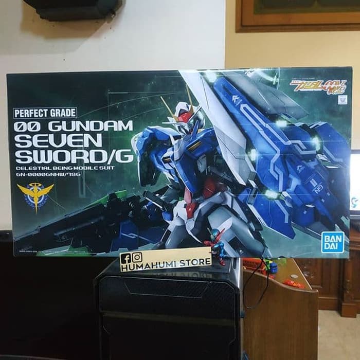 PG 00 Gundam Seven Sword Sword/G Bandai