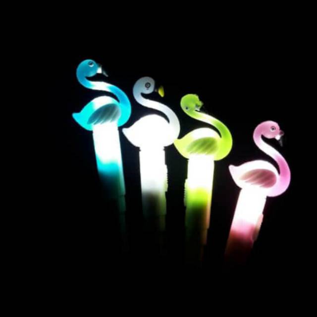 

Pen gel flamingo lampu 12 pcs