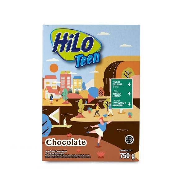 

HI LO TEEN COKLAT 750 GR