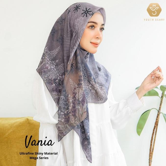 HIJAB VOAL MOTIF PRINTING - YOUTHSCARF SIGNATURE MEGA SERIES - VANIA