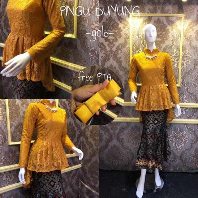 KEBAYA BROKAT PINGUIN DUYUNG / KEBAYA MODERN / KEBAYA WISUDA / KEBAYA TUNANGAN