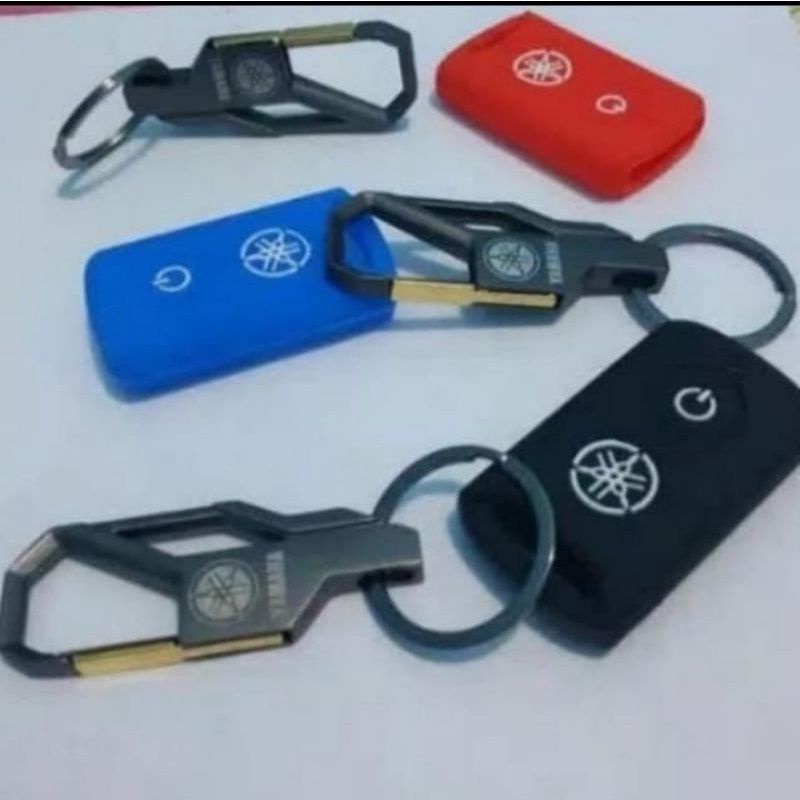 Paket gantungan Kunci + Cover remot Casless New Nmax Lexi Xmax Aerox