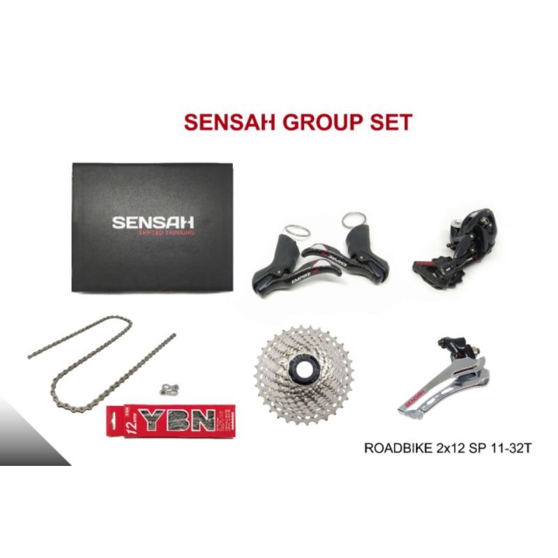 Groupset Roadbike SENSAH EMPIRE PRO 2 x 12 SPEED