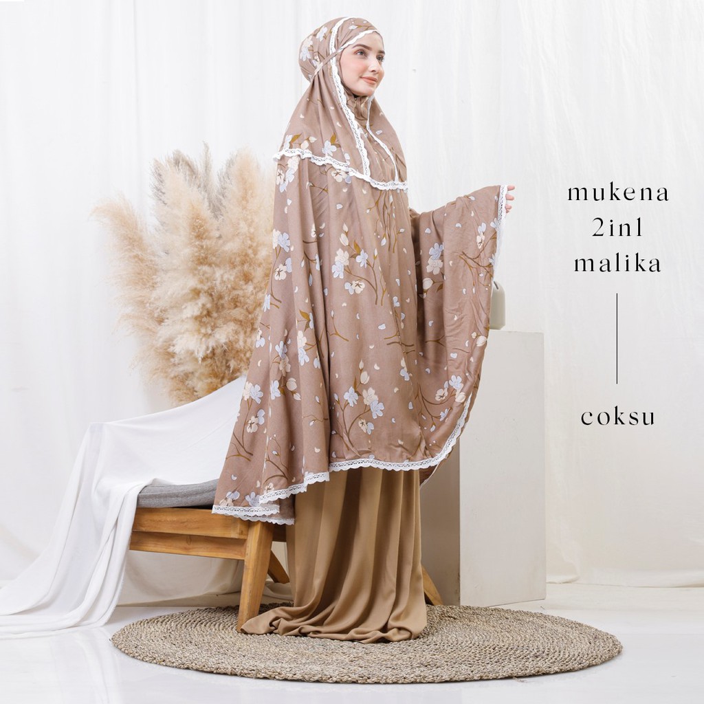 Mukena Dewasa Rayon 2in1 Malika