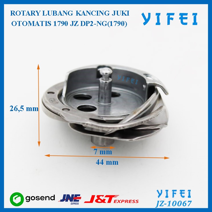 ROTARY LUBANG KANCING JUKI OTOMATIS 1790 JZ DP2-NG(1790) YIFEI-10067