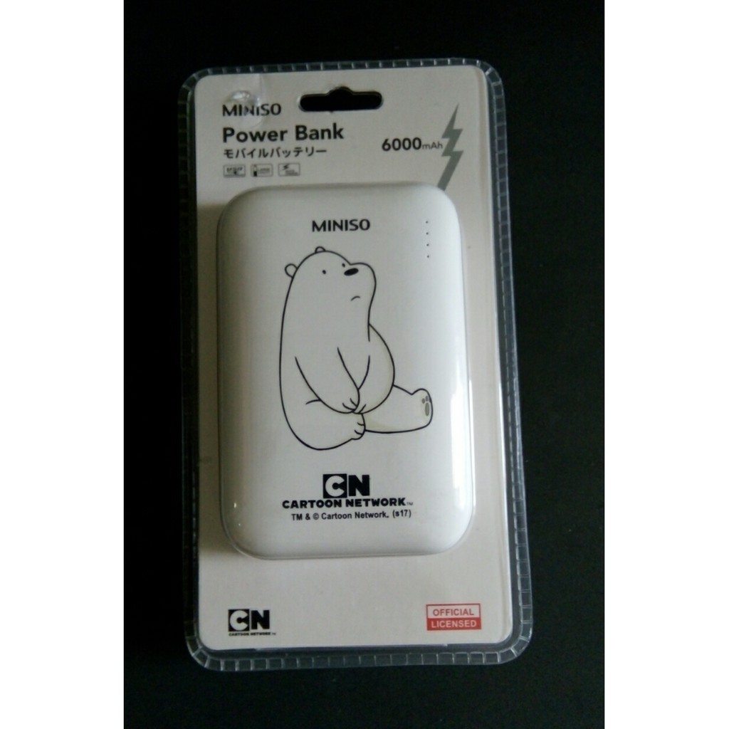 Promo Powerbank / Power Bank Miniso 6000Mah Cn