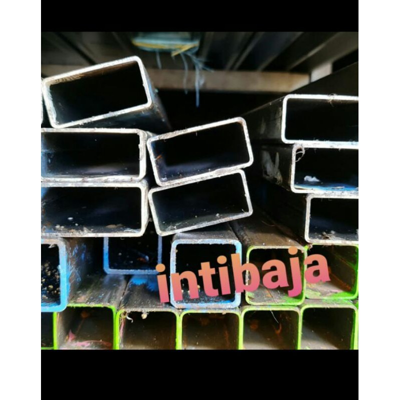 Jual BESI HOLLOW 30 X 60 X 6M(pipa Kotak/stall Kotak) Tebal 1,0mm ...