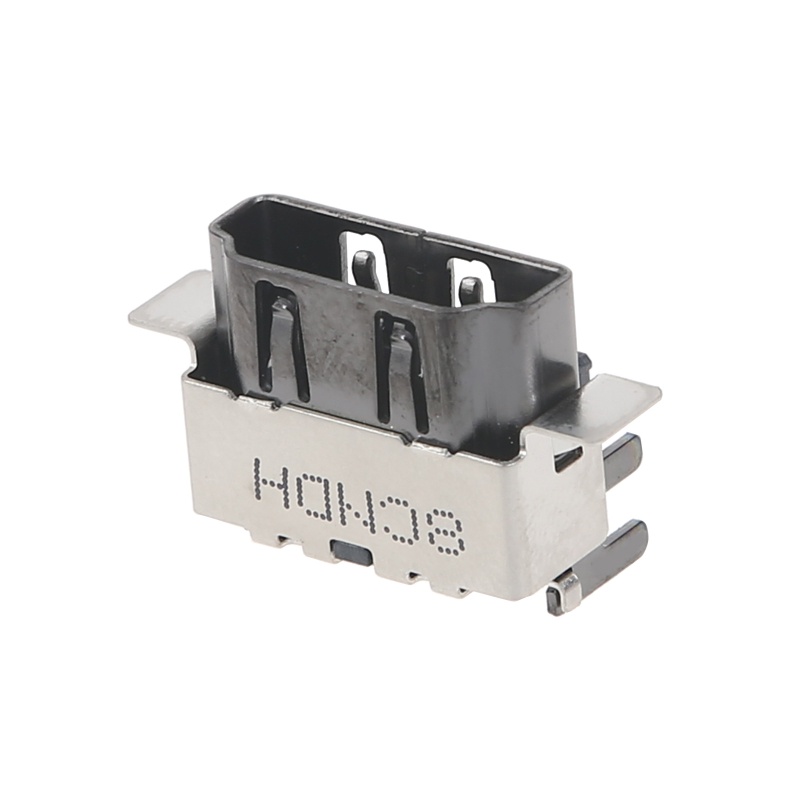 Konektor Antarmuka Port btsg Metal Video Interface Jack Connector Socket Suku Cadang Perbaikan Pengganti Cocok Untuk X