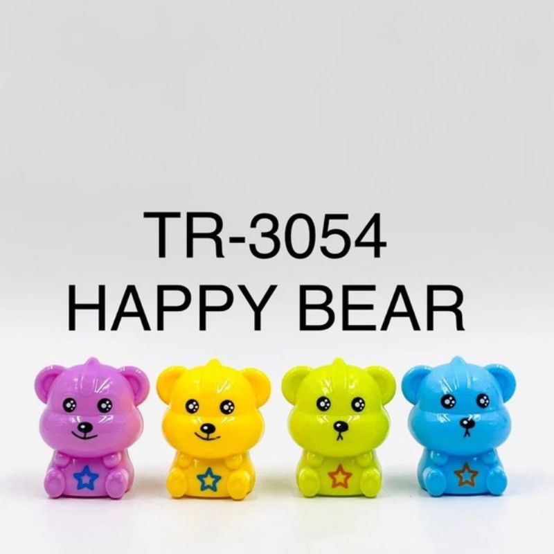 

Sharpener Rautan Serutan Orotan Anak Lucu Beruang Teddy Bear Fancy