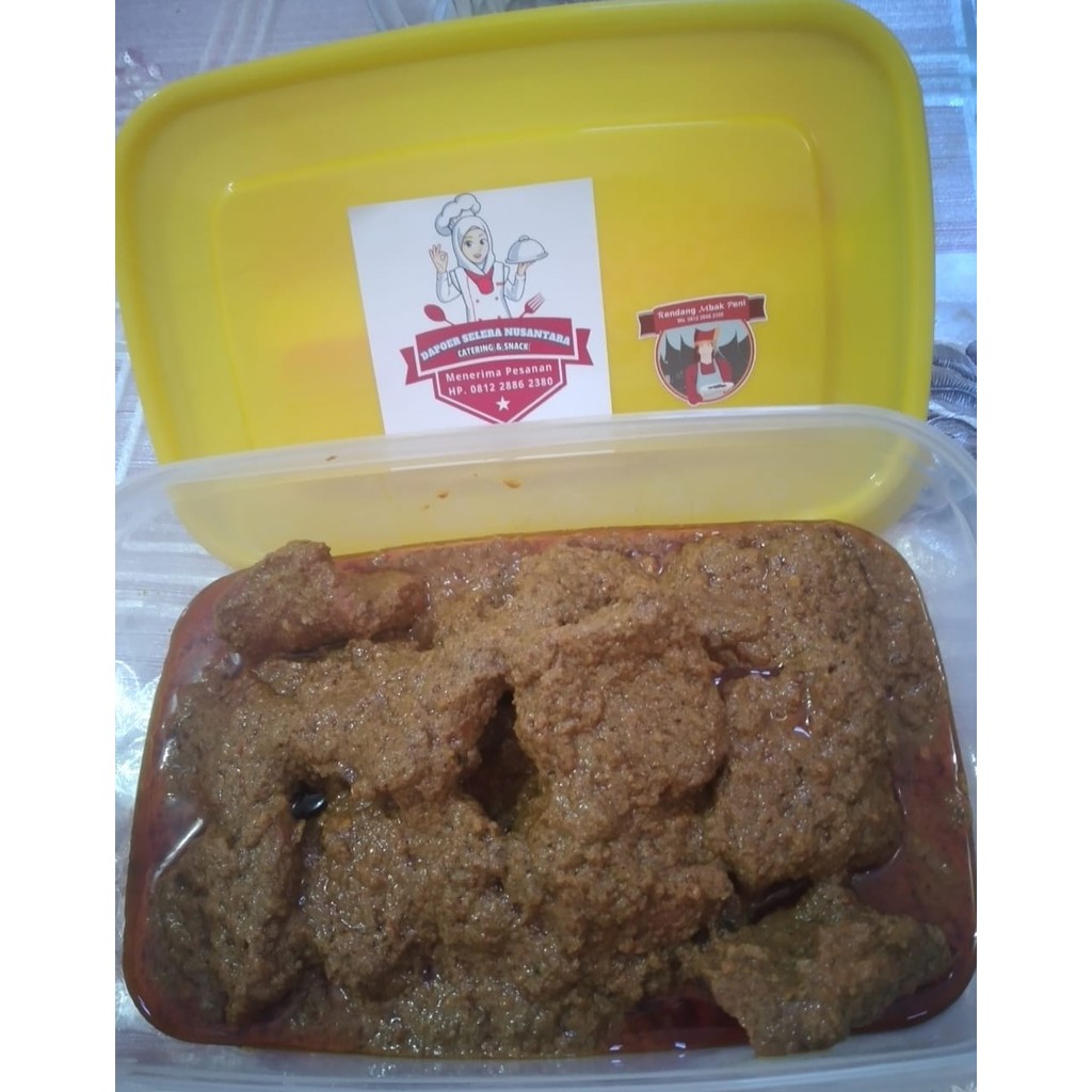 

rendang khas minang Kemasan Frozen