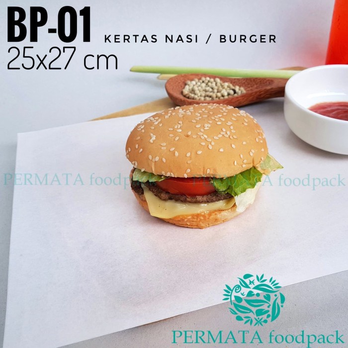 

978Eq010W Kertas Nasi / Kertas Burger / Kertas Nasi Kfc / Kertas Pembungkus Nasi WQ2
