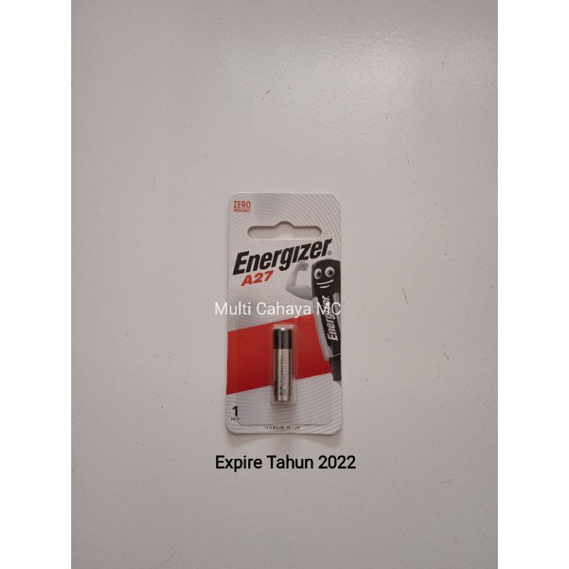 Baterai A27 Energizer 12Volt Alkaline Battery/Batu Baterai A27 Energizer/Batu Baterai Energizer A27