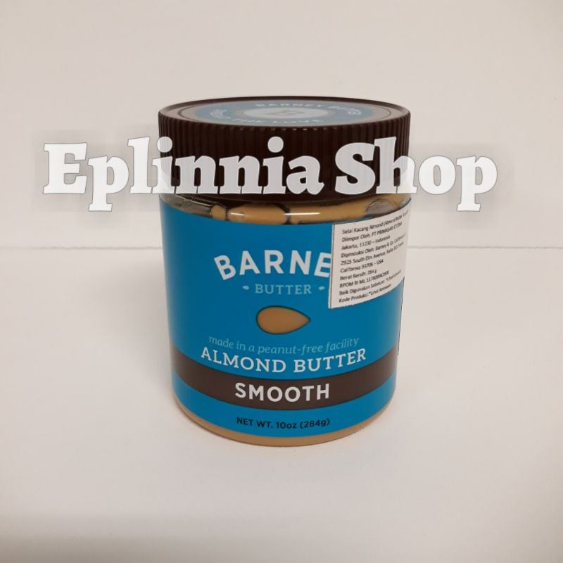 

Barney Almono Butter Smooth 284 gr - Selai Kacang Almond