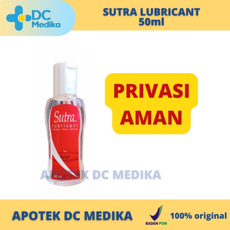 Sutra Lubricant 50 ml / Sutra Gel 50ml / Sutra pelumas Gel / Lubrican / Lubrikan