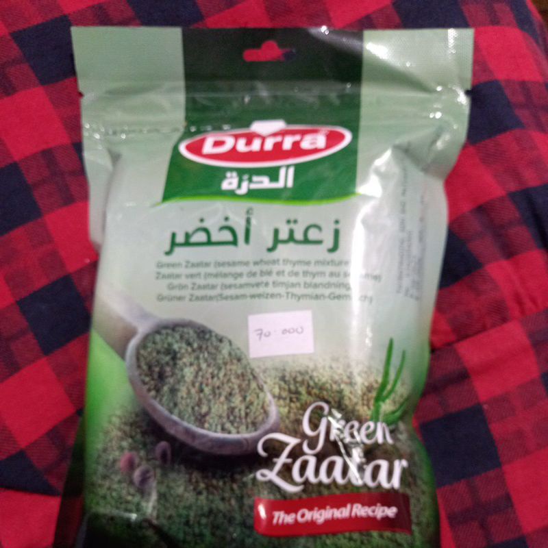 

Dura green Zatar 400g