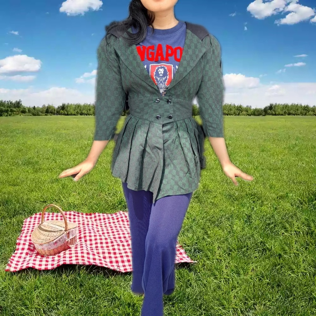 Blazer Import Wanita Model Korea