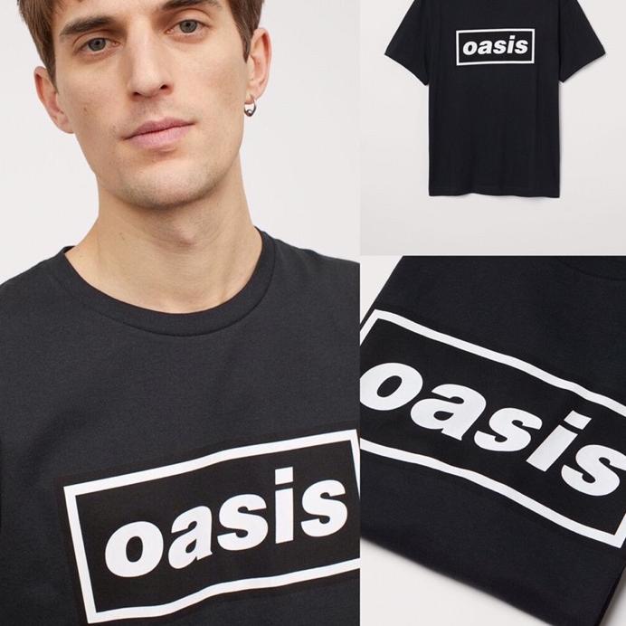 ✵ KAOS H&M NASA HERON PRESTON - FULL TAG LOGO MIRROR ORIGINAL / KAOS JEPANG / KAOS DISTRO / OVERSIZE