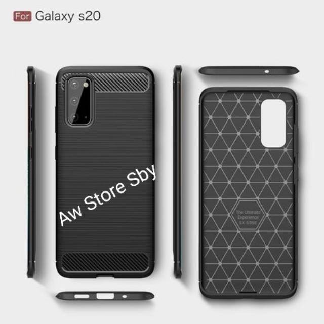 Case samsung s20 s20+ s20 ultra premium case fiber carbon