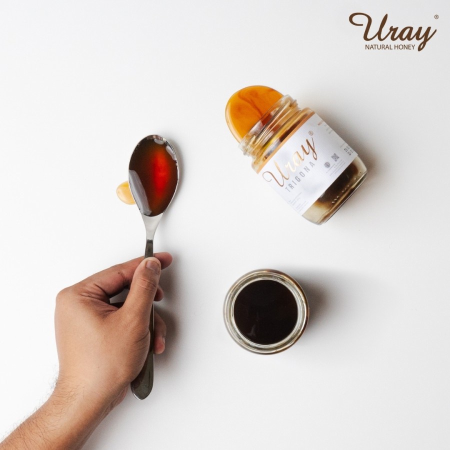 Madu Uray | Natural Honey Propolis &amp; Bee Bread 300gr | Madu Trigona