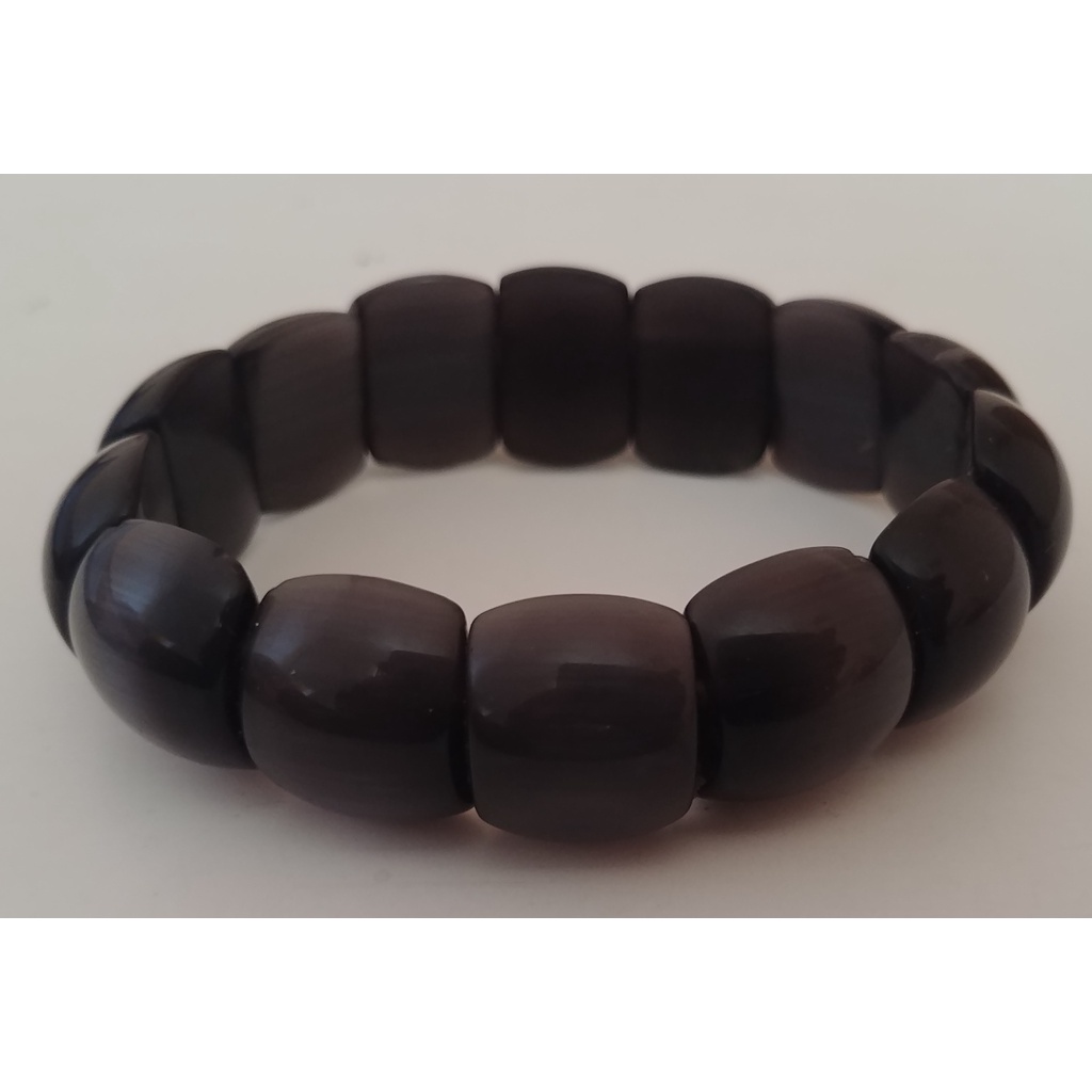 gelang etnik batu Kalimantan warna hitam