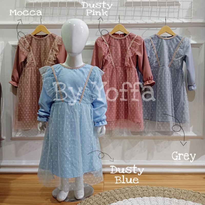 Gamis Izma/ Gamis Tile Anak Premium/ Gamis Anak