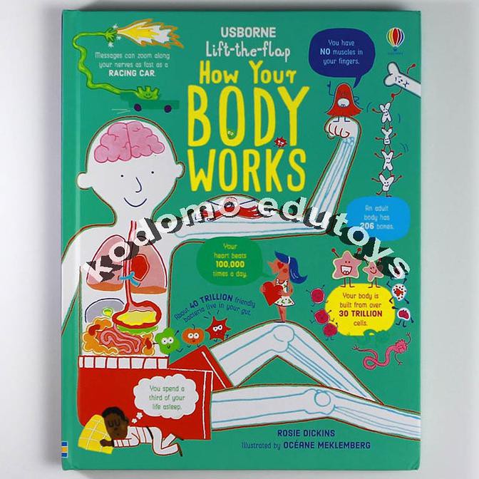 Usborne Lift-The-Flap How Your Body Works