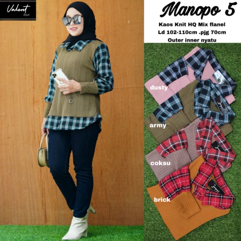 Manopo 5 blouse ori by valent