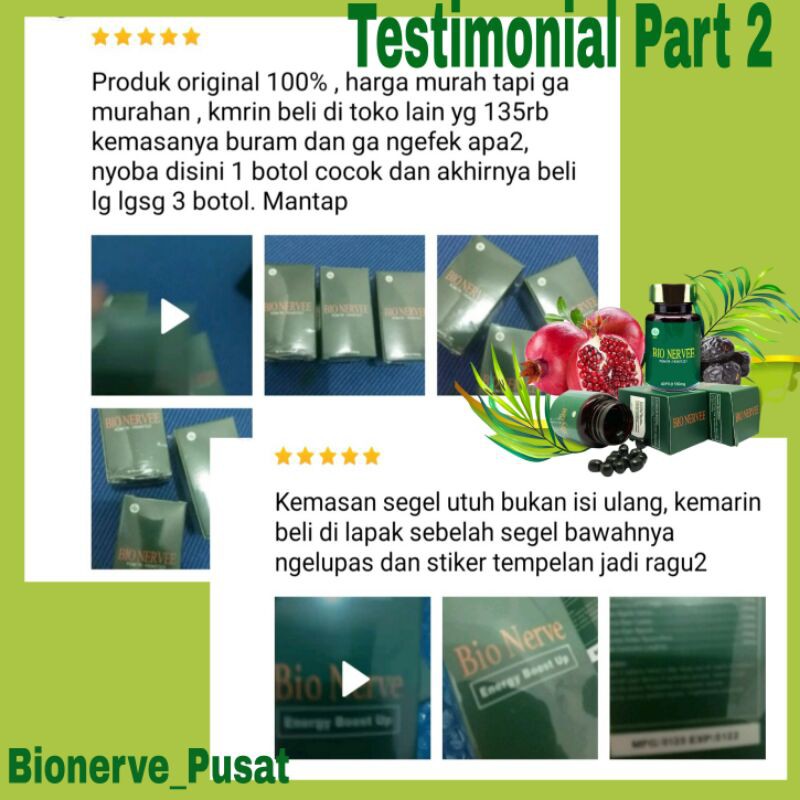 BIO NERVEE ORIGINAL BIONERVE MALAYSIA PIL AJAIB OBAT HERBAL SAKIT LUTUT SENDI TULANG BELAKANG KEBAS-5