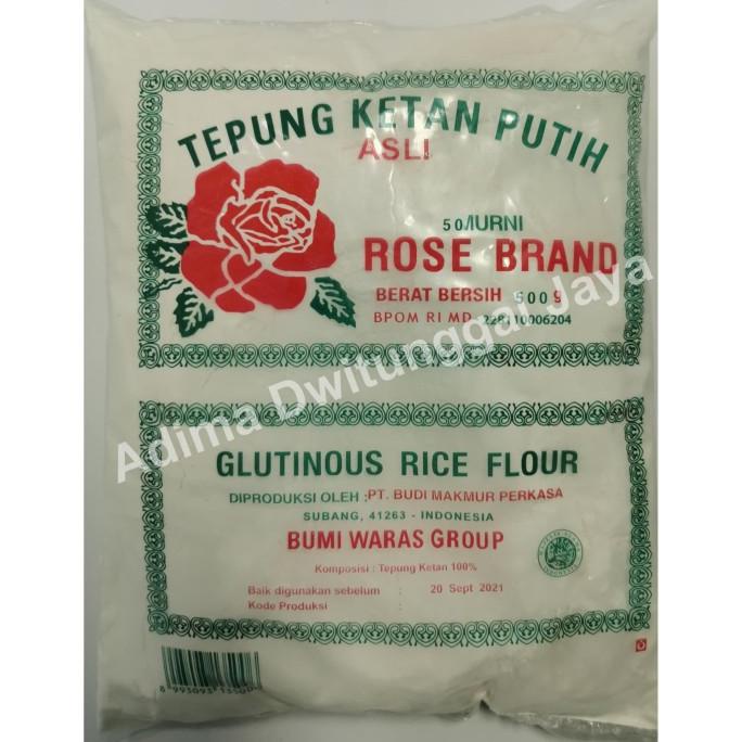 

Big Sale Tepung Ketan Putih Rose Brand 500 gr Big Sale