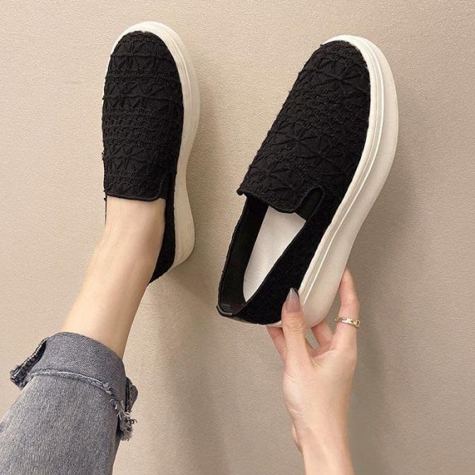 10456 sepatu wedges wanita import sepatu korea kekinian sepatu wanita DISKON