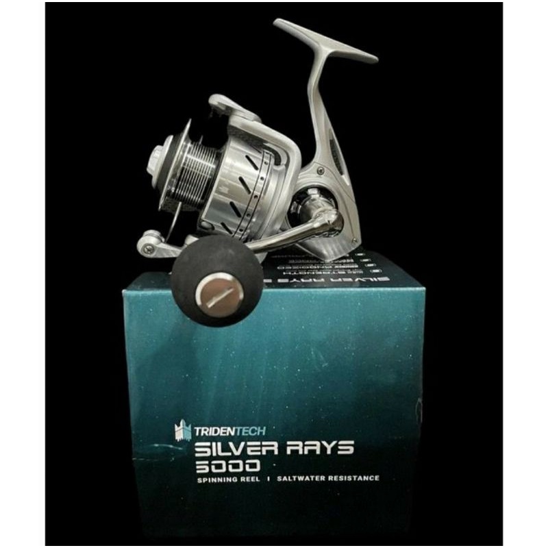 REEL TRIDENTECH SILVER RAYS NEW COLOUR - 3500 / 5500 - SALTWATER TERBARU