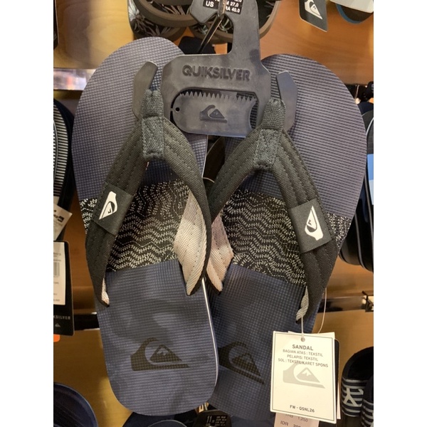 SENDAL JEPIT PRIA SENDAL JEPIT KARET QUIKSILVER ORIGINAL BESTSELLER
