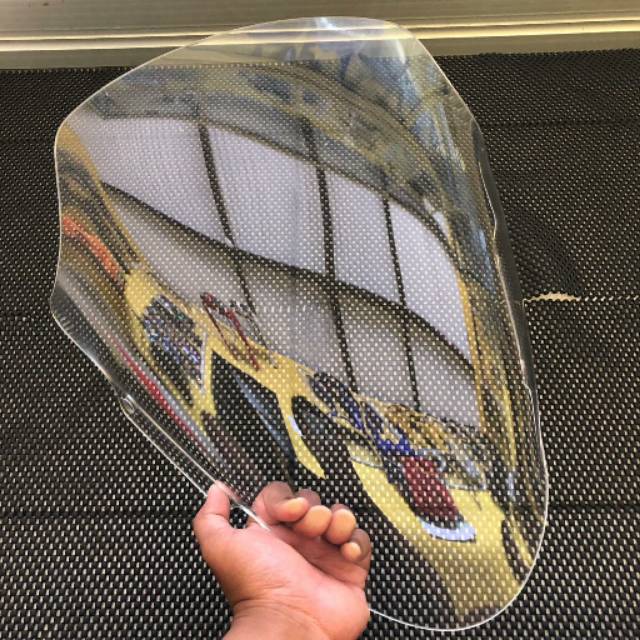 VISOR WINSILD BENING TRANSPARAN PCX CBU THAILAND