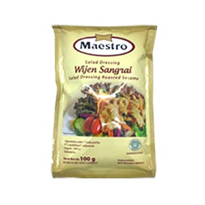 

Maestro Wijen Sangrai Salad Dressing Roasted Sesame 100G