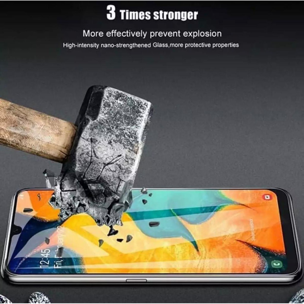 Anti Gores Oppo Reno Series TEMPERED GLASS 5D 100% Full Lem Termurah