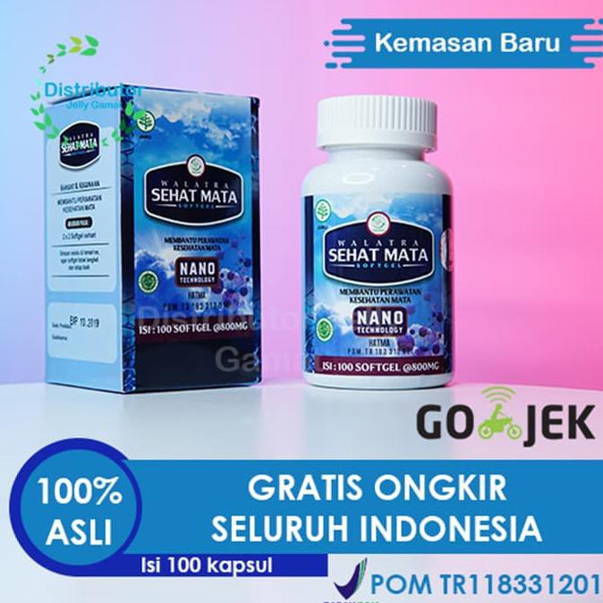 Walatra Sehat Mata 100% ASLI Bukan Eye Care Softgel Green World Kode 894