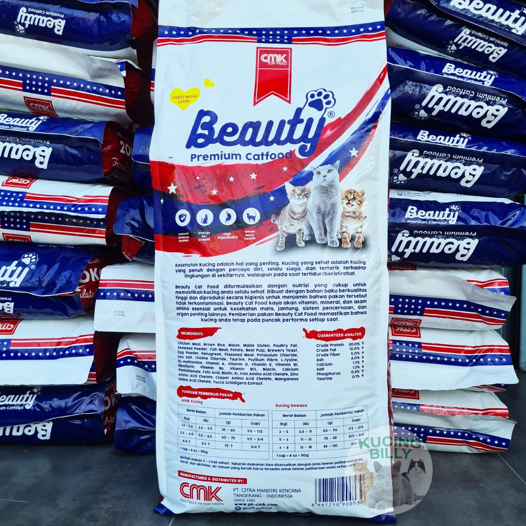 Beauty 20kg cat food