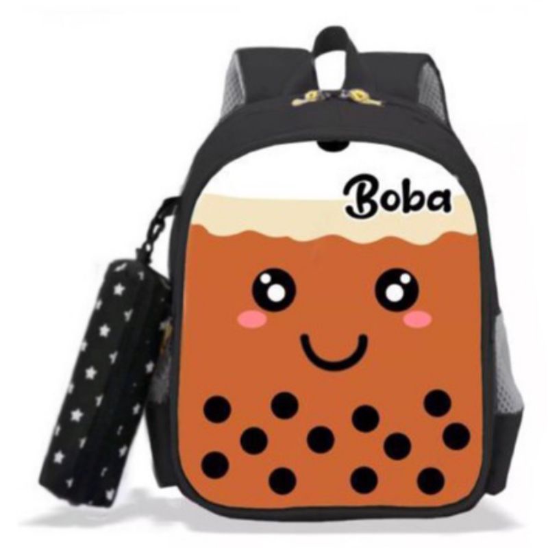 Tas Boba Tas sekolah anak Boba SD/Tas anak BTS cooky SD/Tas ransel anak/Tas anak/Tas bahu anak/Tas anak karakter/Tas anak perempuan/Tas anak karakter lucu/Tas anak murah/Tas bahu anak/Tas BTeS led Tas anak/Ransel anak/Tas cokoky /Tas boba