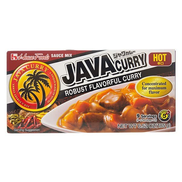 

House Foods Java Curry Hot Sauce Bumbu Saus Kare Jepang Japanese Instant Seasoning Mix Chicken Beef