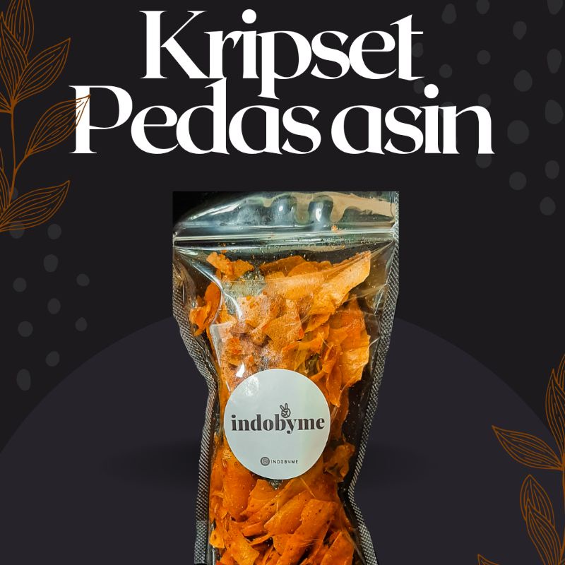 

KRIPSET PEDAS ASIN KEMASAN 100 GRAM