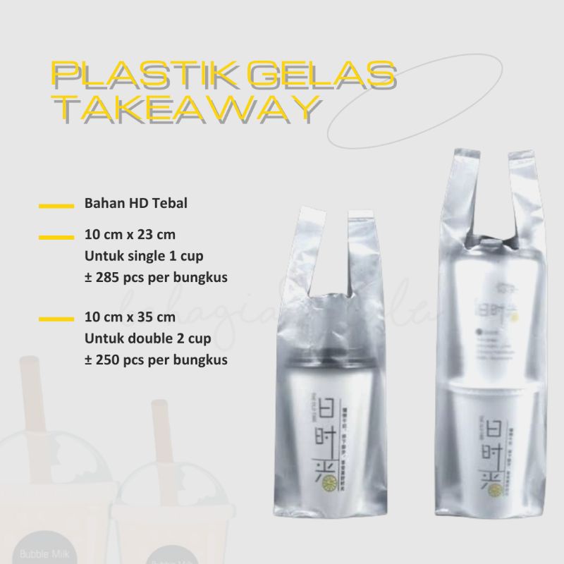 Plastik Take Away Gelas Cup Tebal