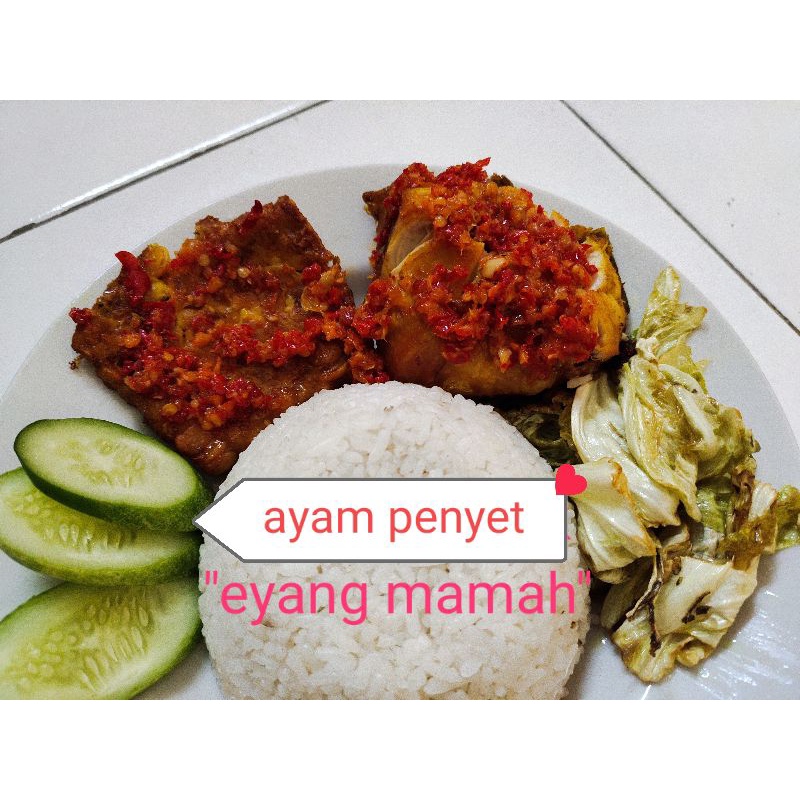 

Paket Ayam Goreng Penyet