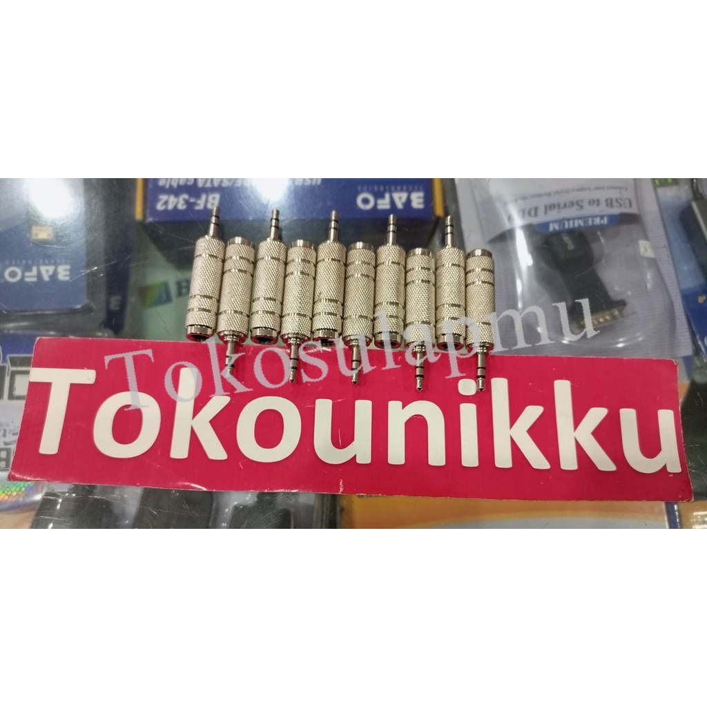 Jack Audio Akai Female To Mini Stereo 3,5mm Male