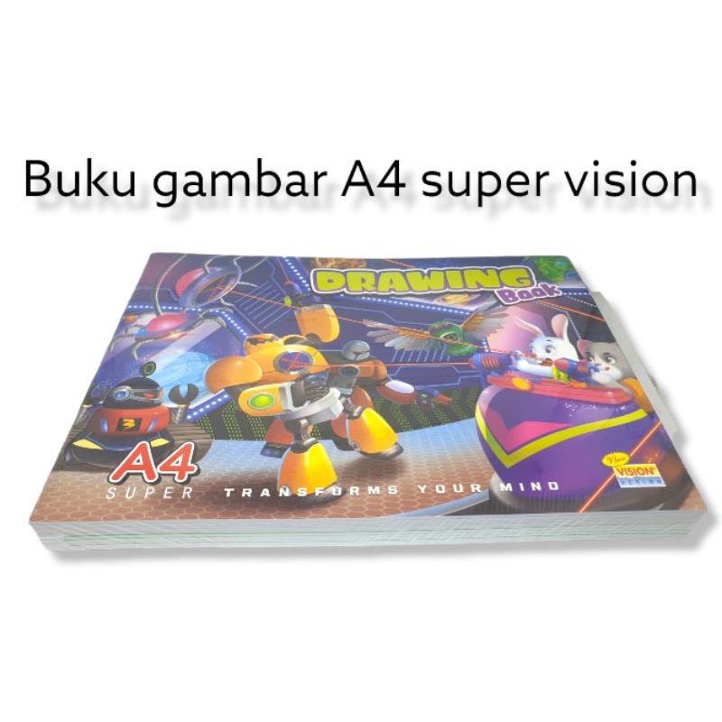 

buku gambar A4 vision / buku gambar A4 super vision / buku gambar