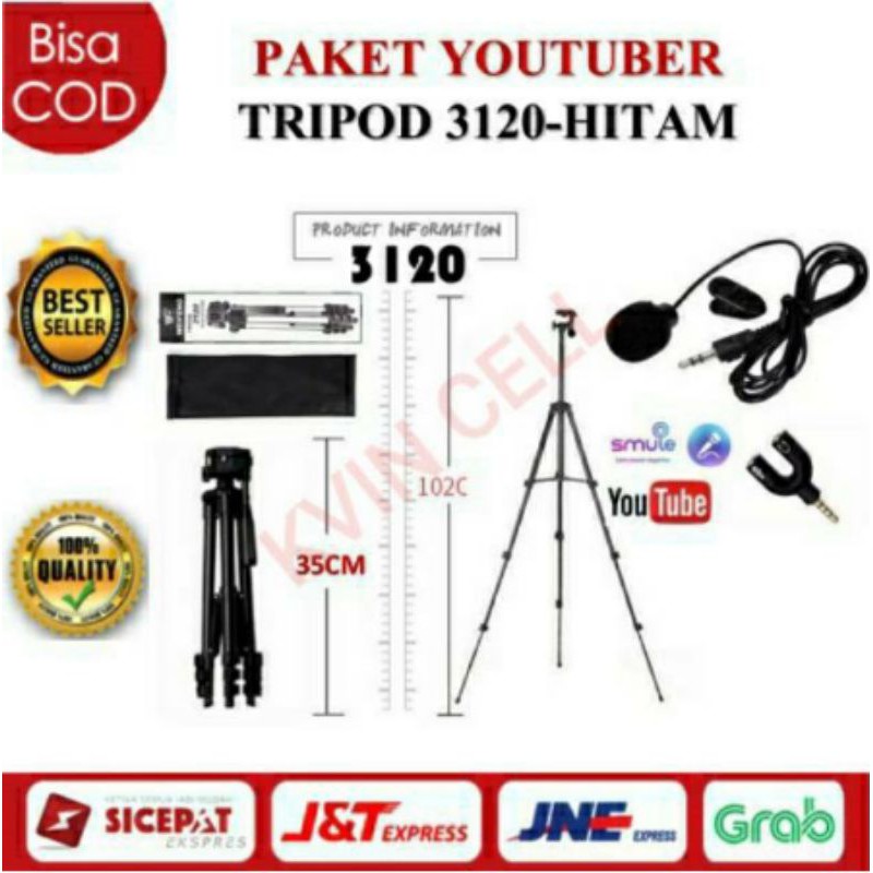 PAKET YOUTUBE YOUTUBER VLOG VLOGER SMULE ALAT REKAM REKAMAN