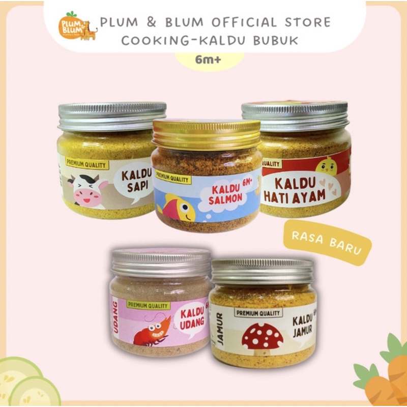 Plum &amp; Blum Kaldu Bubuk MPASI Bayi No MSG 100gr | PlumandBlum