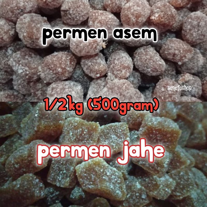 

1/2 kg Permen Asem/ Permen Jahe original/Permen jahe wijen