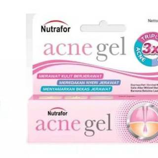 NUTRAFOR ACNE GEL 10gr / KRIM JERAWAT nutrafor acnegel | Shopee Indonesia