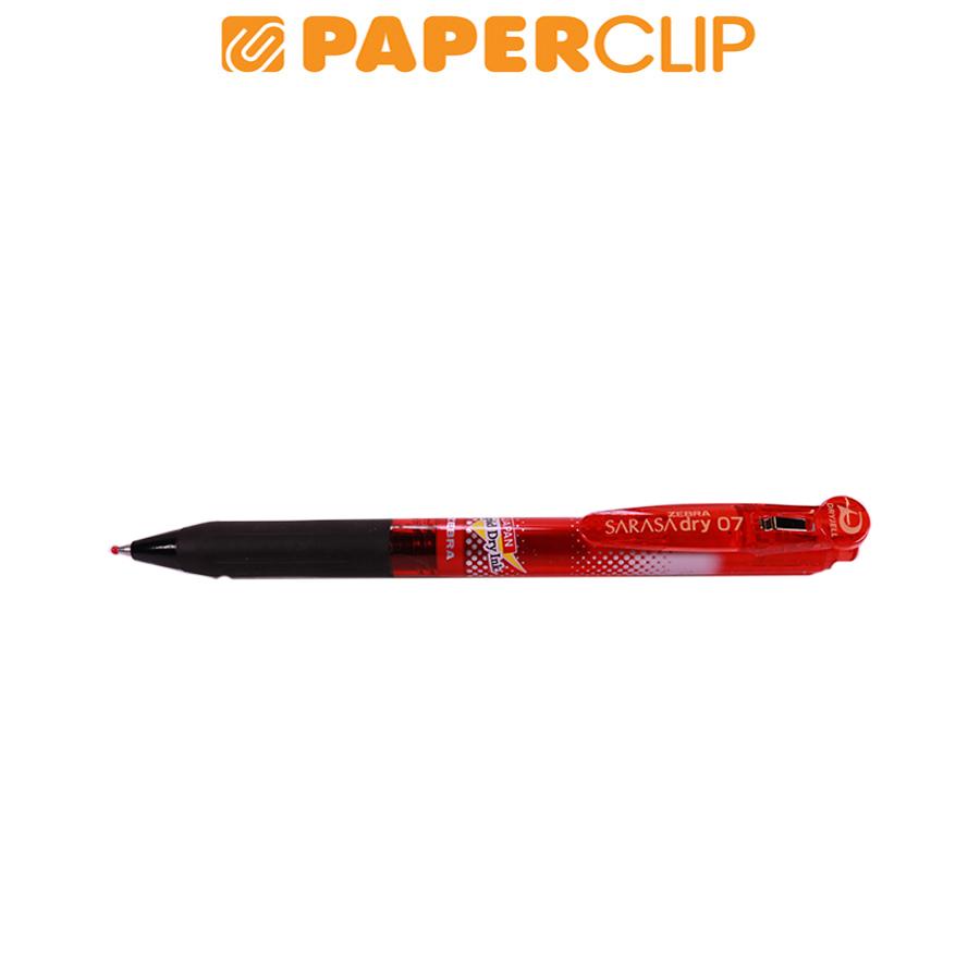 

BALLPOINT ZEBRA SARASA DRY 07 RED